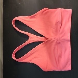 Athleta Salmon Women's Sports Bra Sz Medium